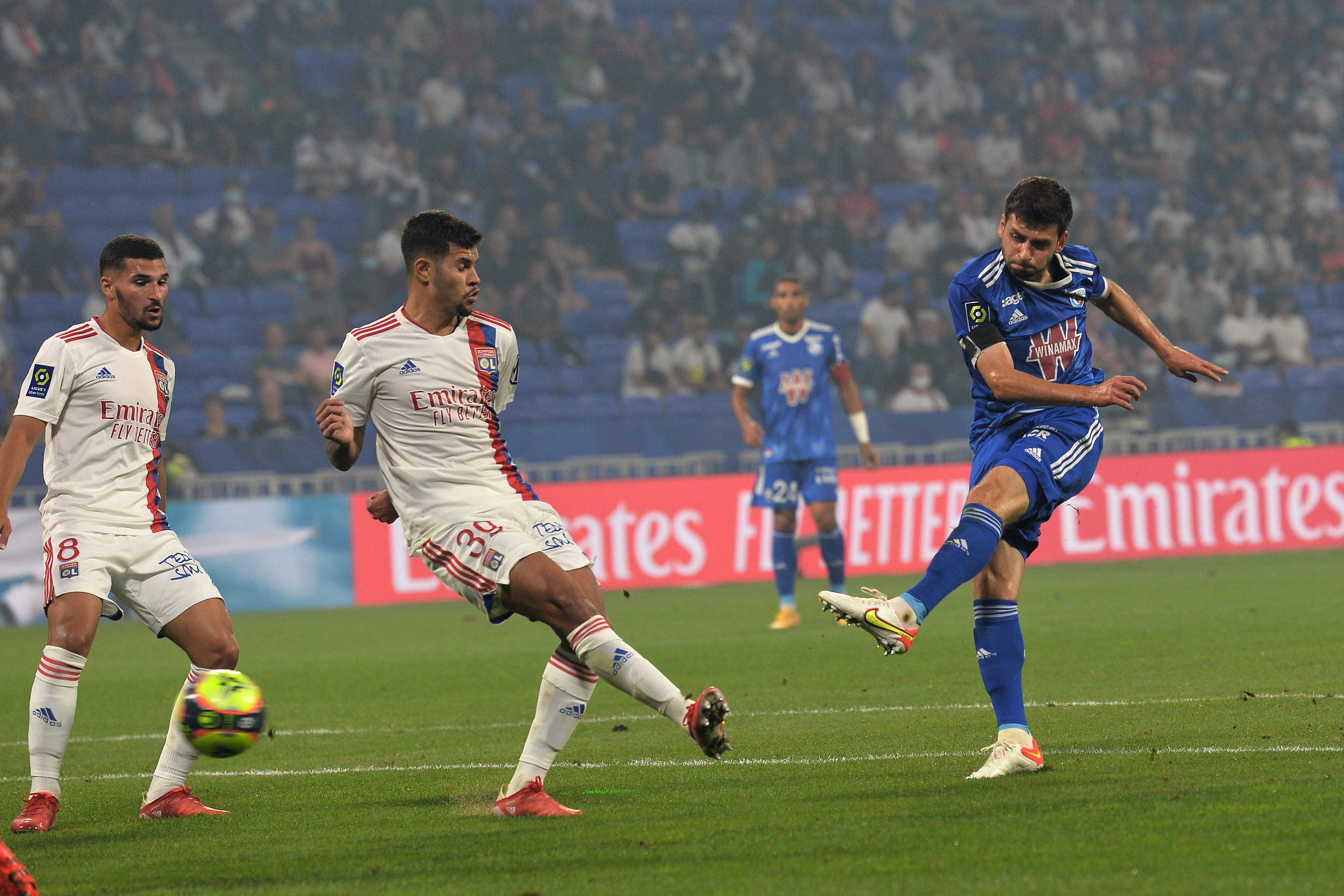 Sanjin PRCIC of Racing Club de Strasbourg during the French Cup match  News Photo - Getty Images