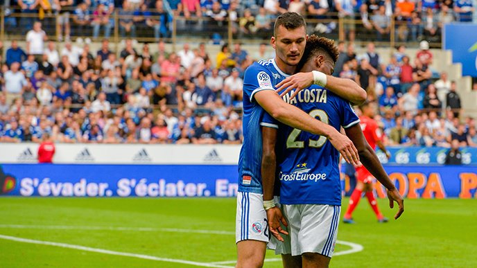 Racing Club de Strasbourg Alsace 2-2 HSC Hérault Sports Club Montpellier ::  Resumos :: Videos 