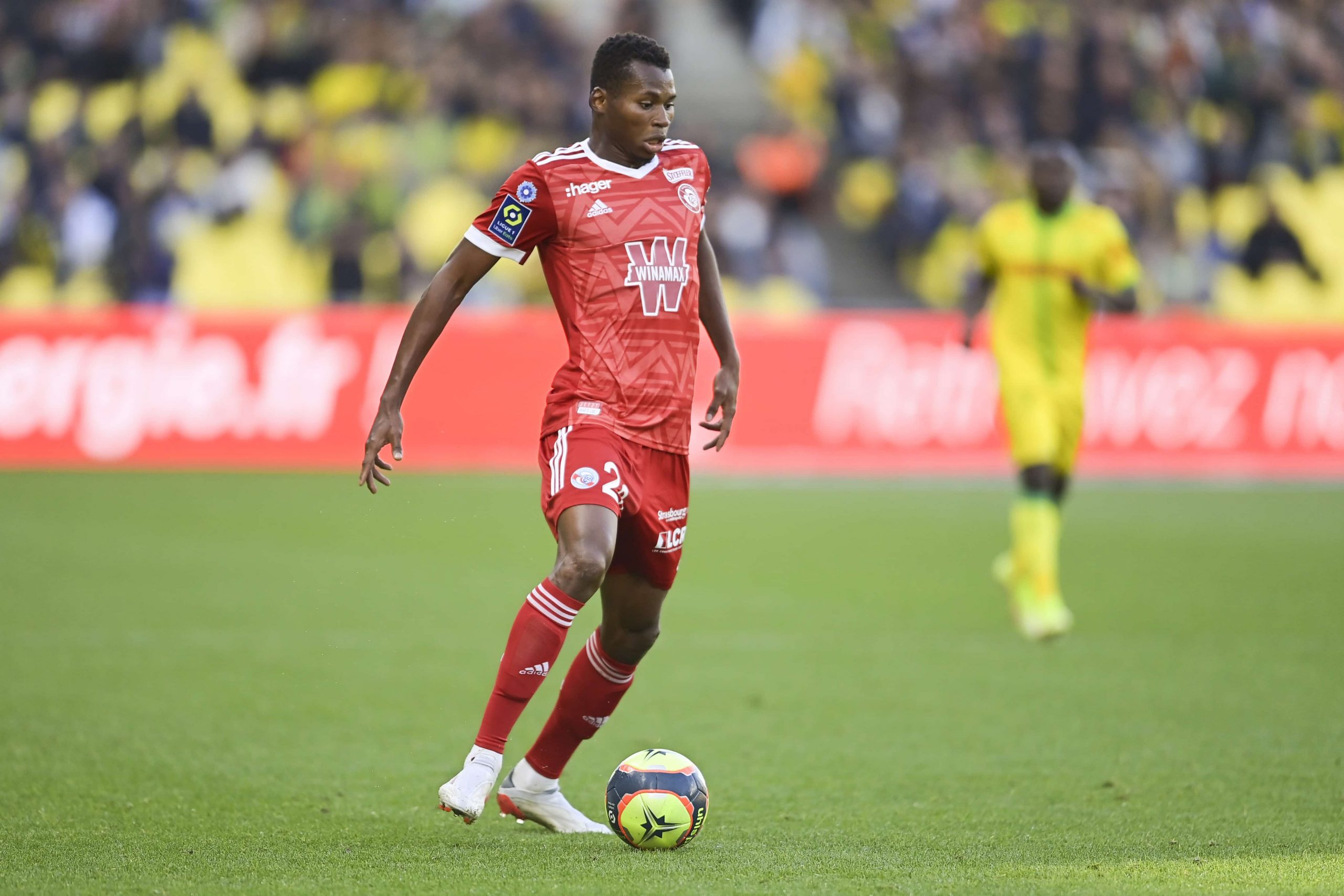 Goal Habib DIALLO (4' - RCSA) RC STRASBOURG ALSACE - STADE RENNAIS FC (2-1)  21/22 