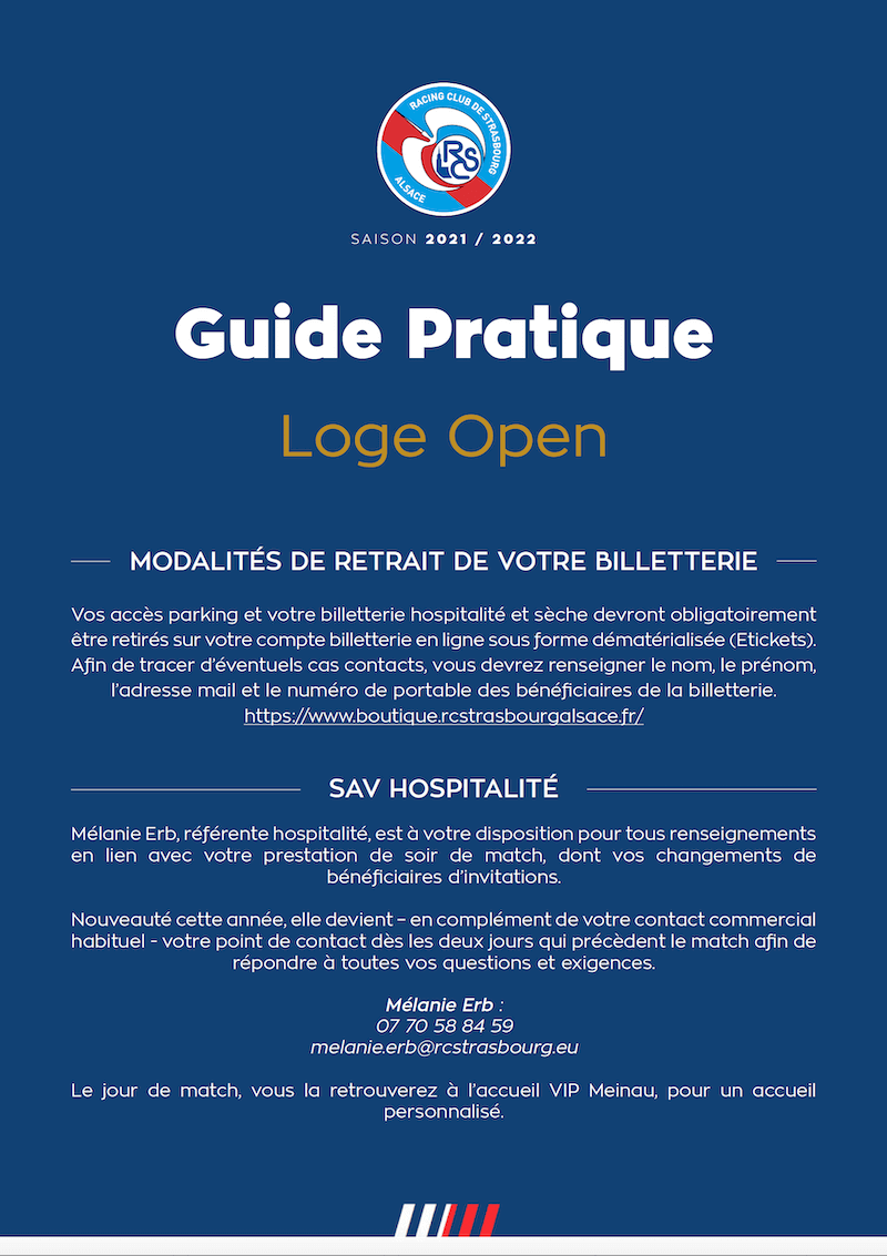 Guide Pratique Loge Open