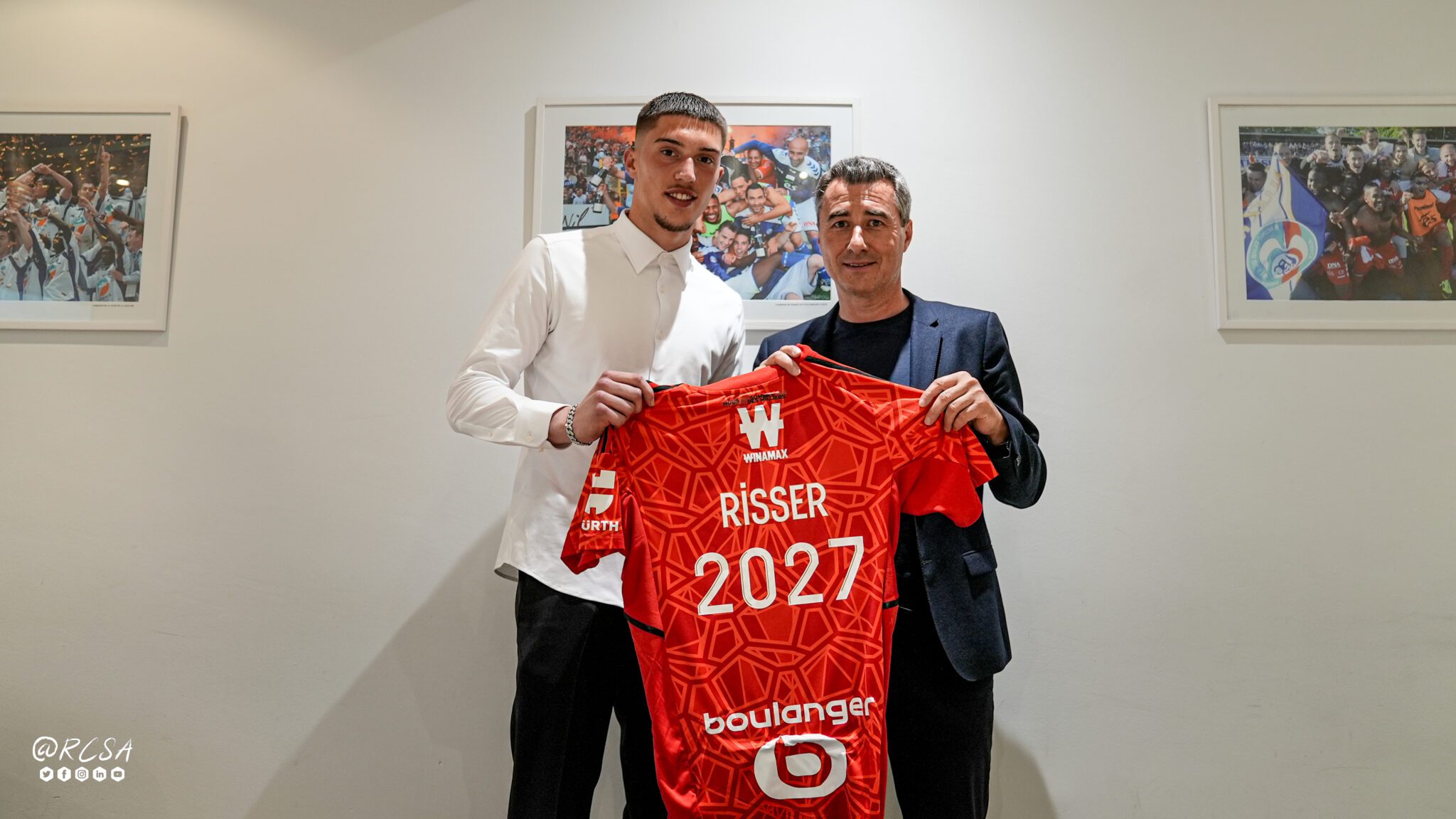 Three year extension for Robin Risser - Racing Club de Strasbourg Alsace