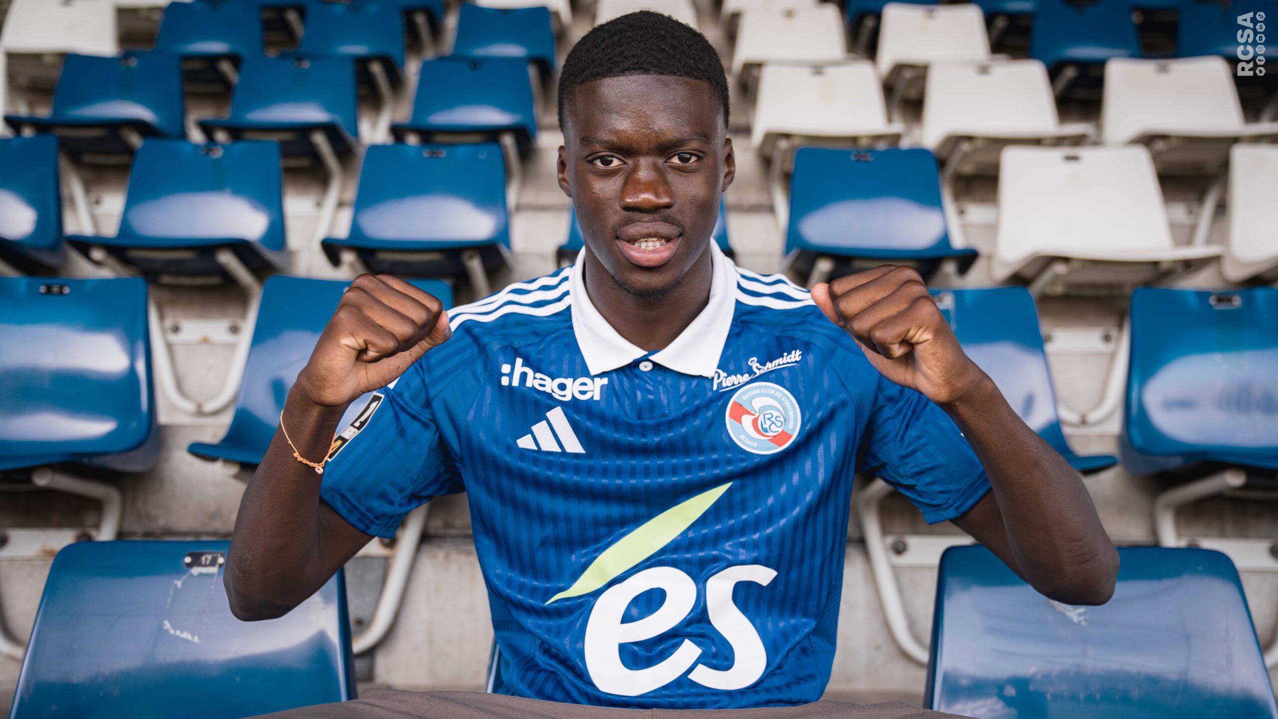 Mamadou Sarr au Racing Racing Club de Strasbourg Alsace
